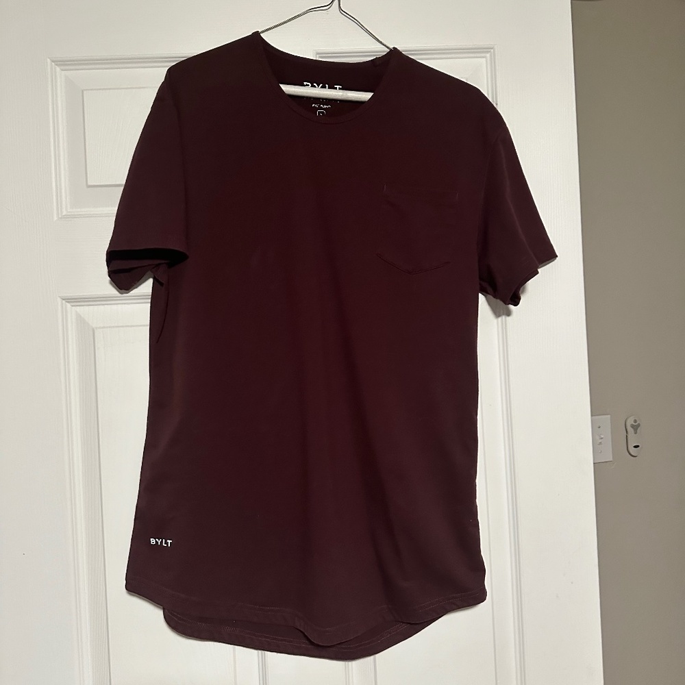 BYLT BASICS  MENS DROP CUT LUX TEES (4) - SIZE L